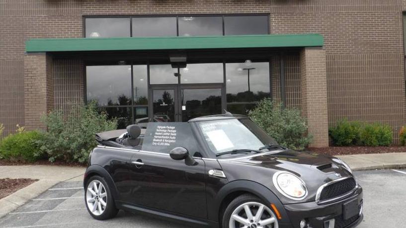 MINI COOPER CONVERTIBLE 2013 WMWZP3C53DT551262 image